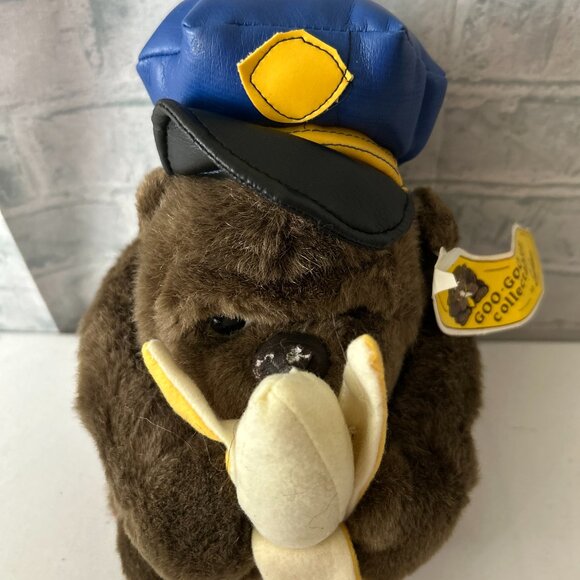 GOO GOO COLLECTABLES BY EMRACE POLICEMAN/NURSE GORILLA STUFFED ANIMALS - Picture 3 of 7